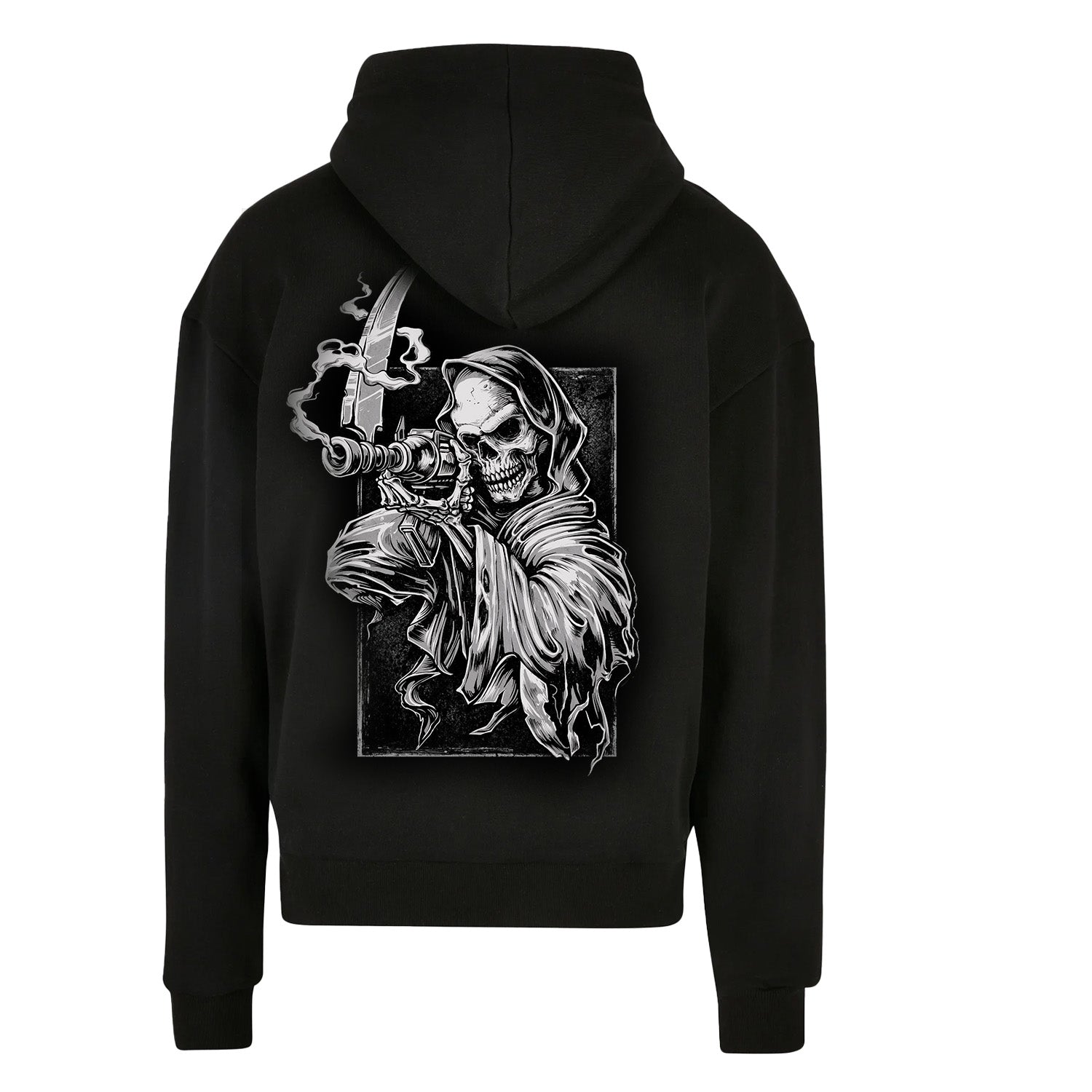 Black Reaper Comic Hoodie - Black