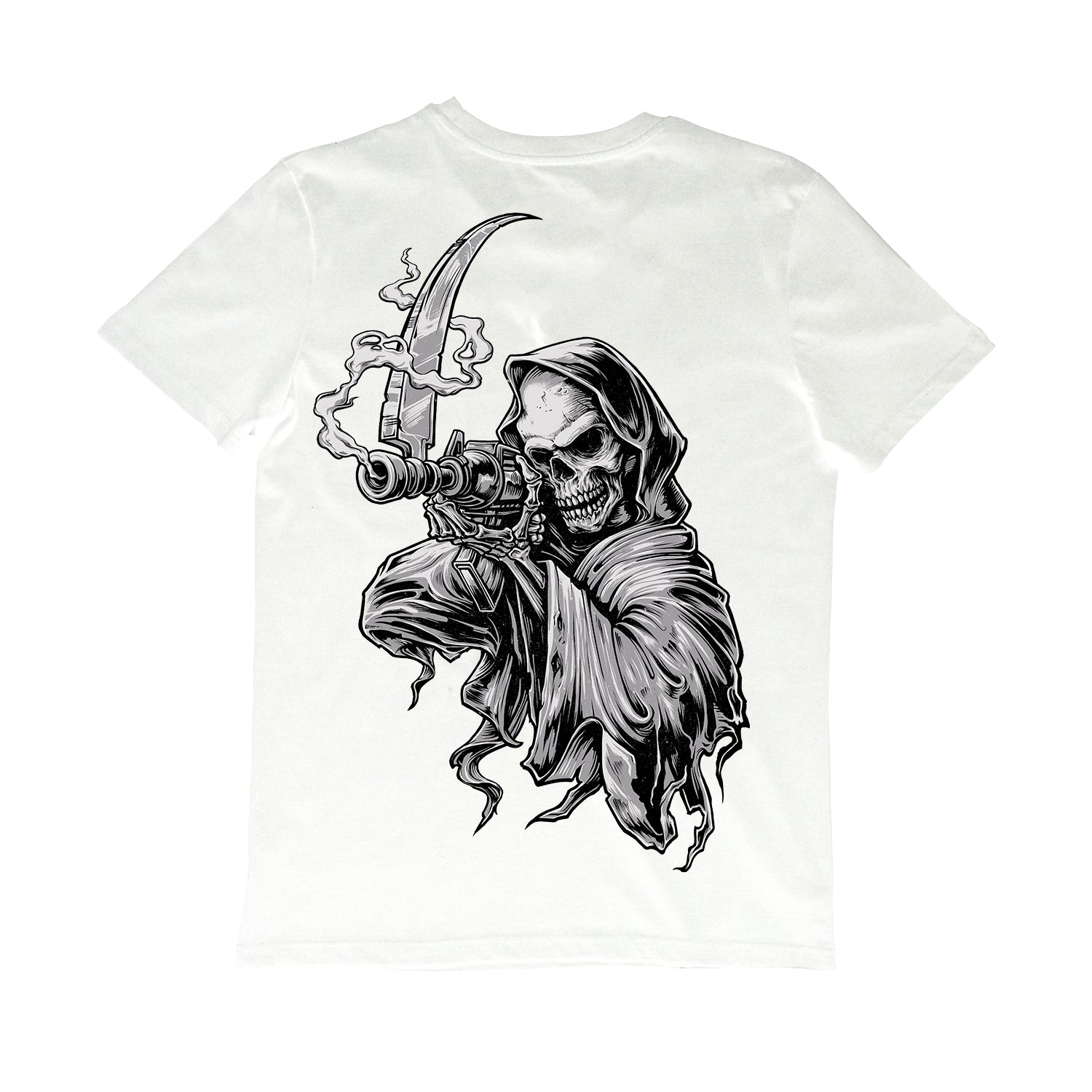 Black Reaper Comic 2026 Shirt - White