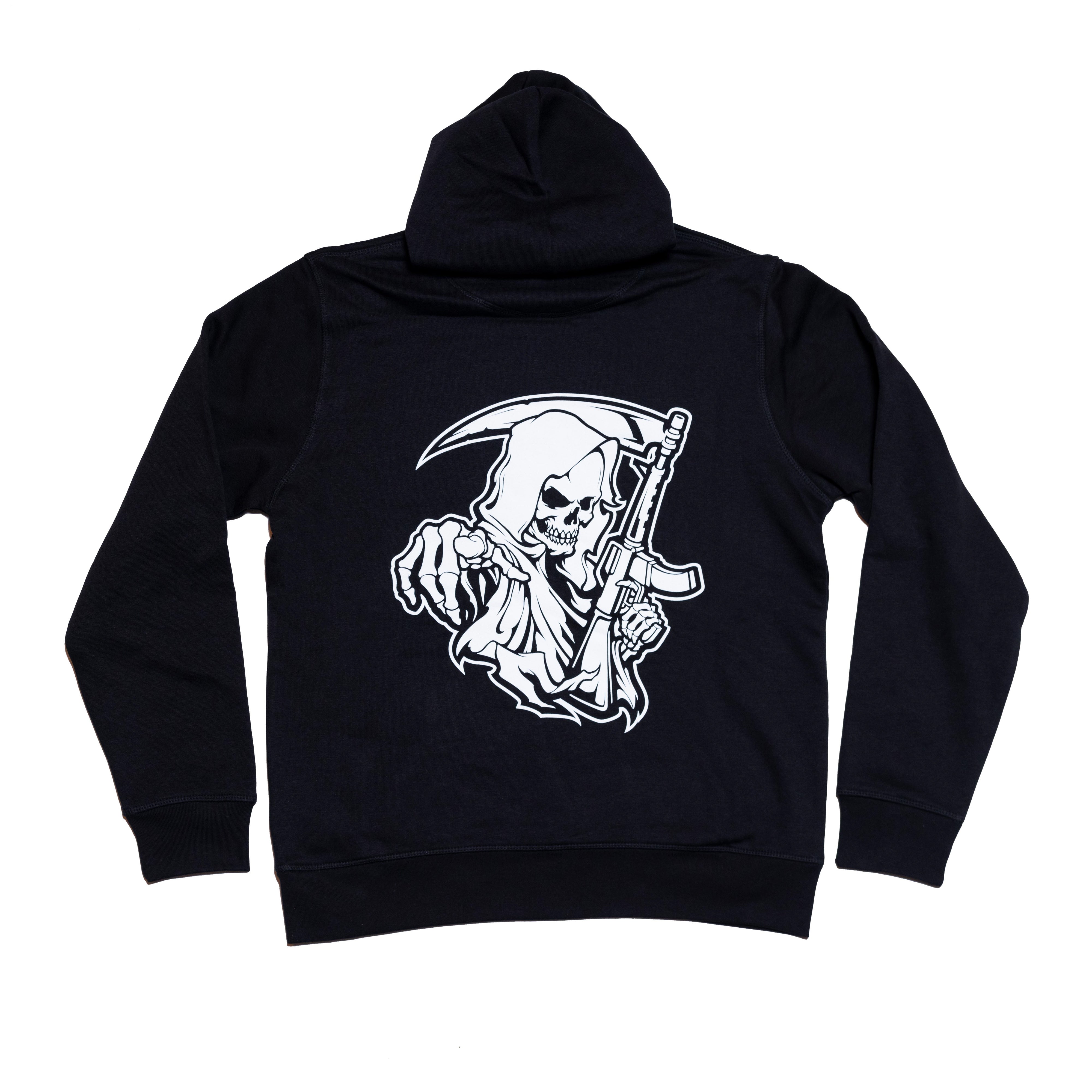 Black Reaper Hoodie - Black