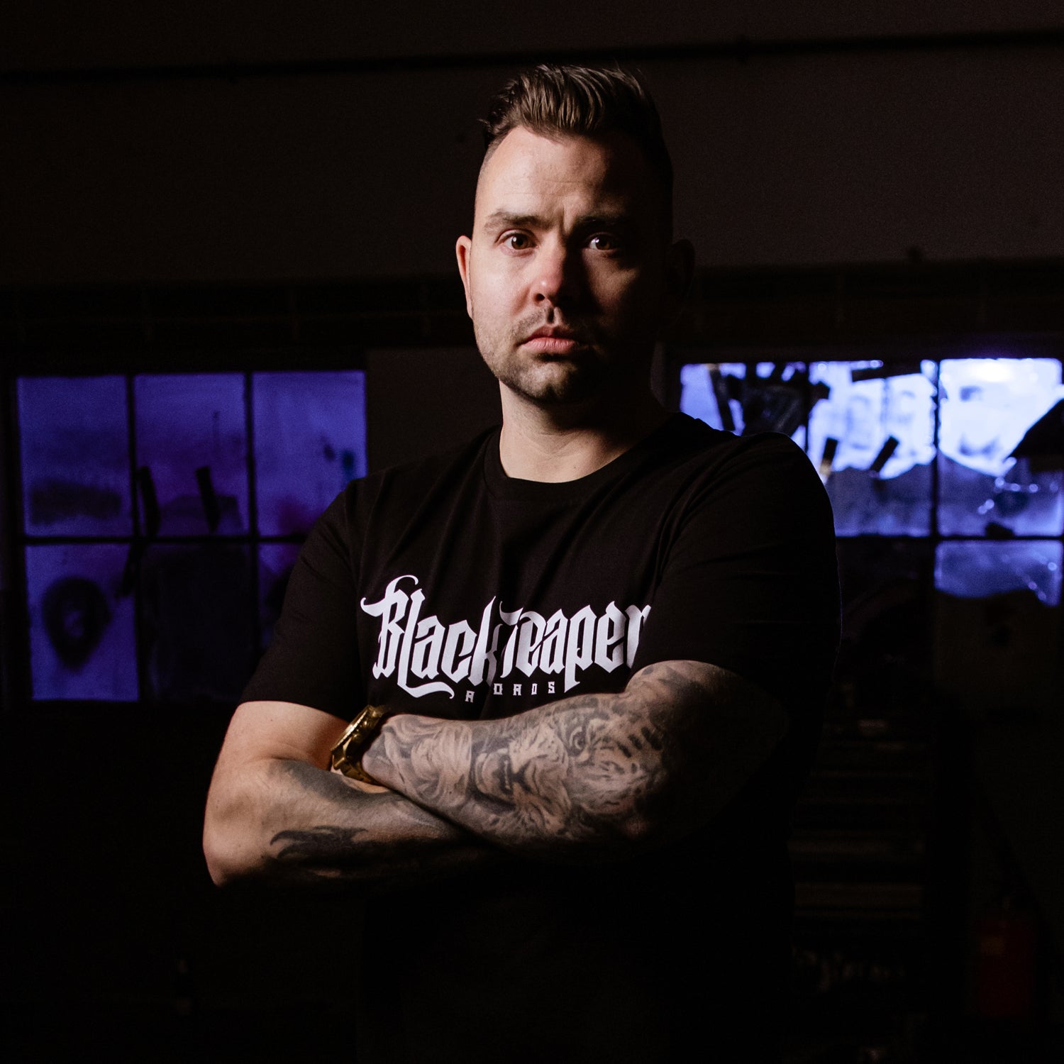 Black Reaper Basic Shirt - Black